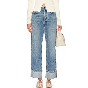 Agolde Fran Low Slung Easy Straight - Invention